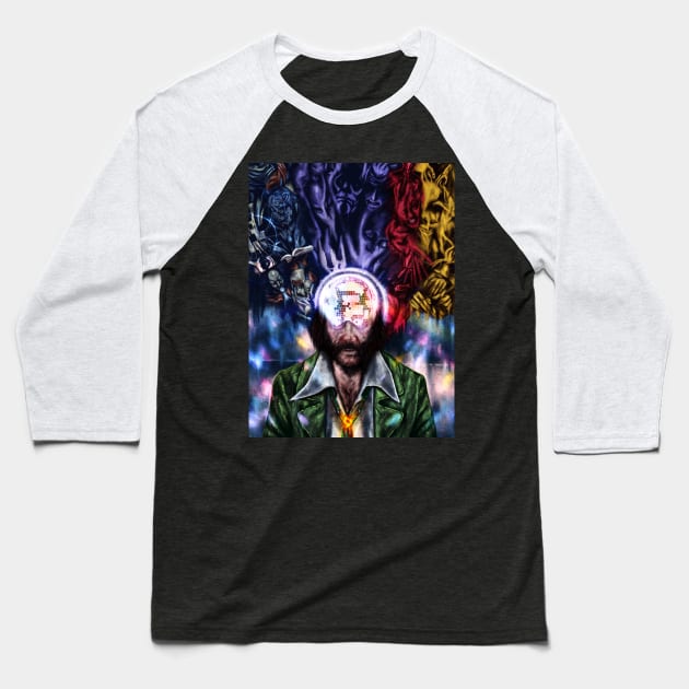 Disco Elysium Baseball T-Shirt by p1xer